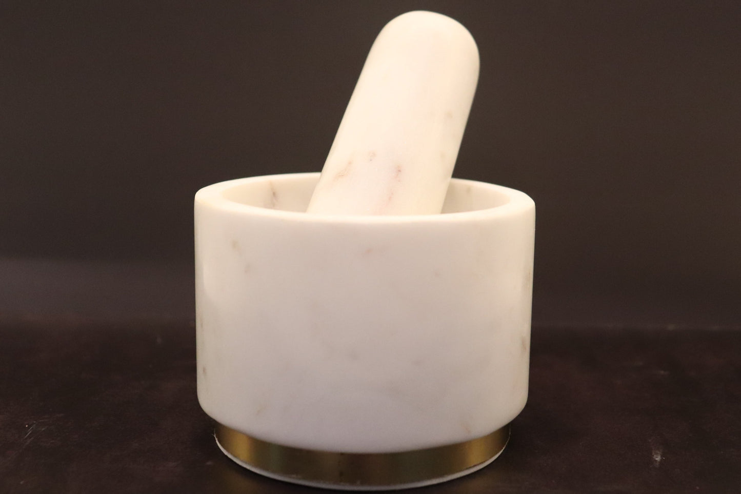 Marble Mortar and Pestle Set