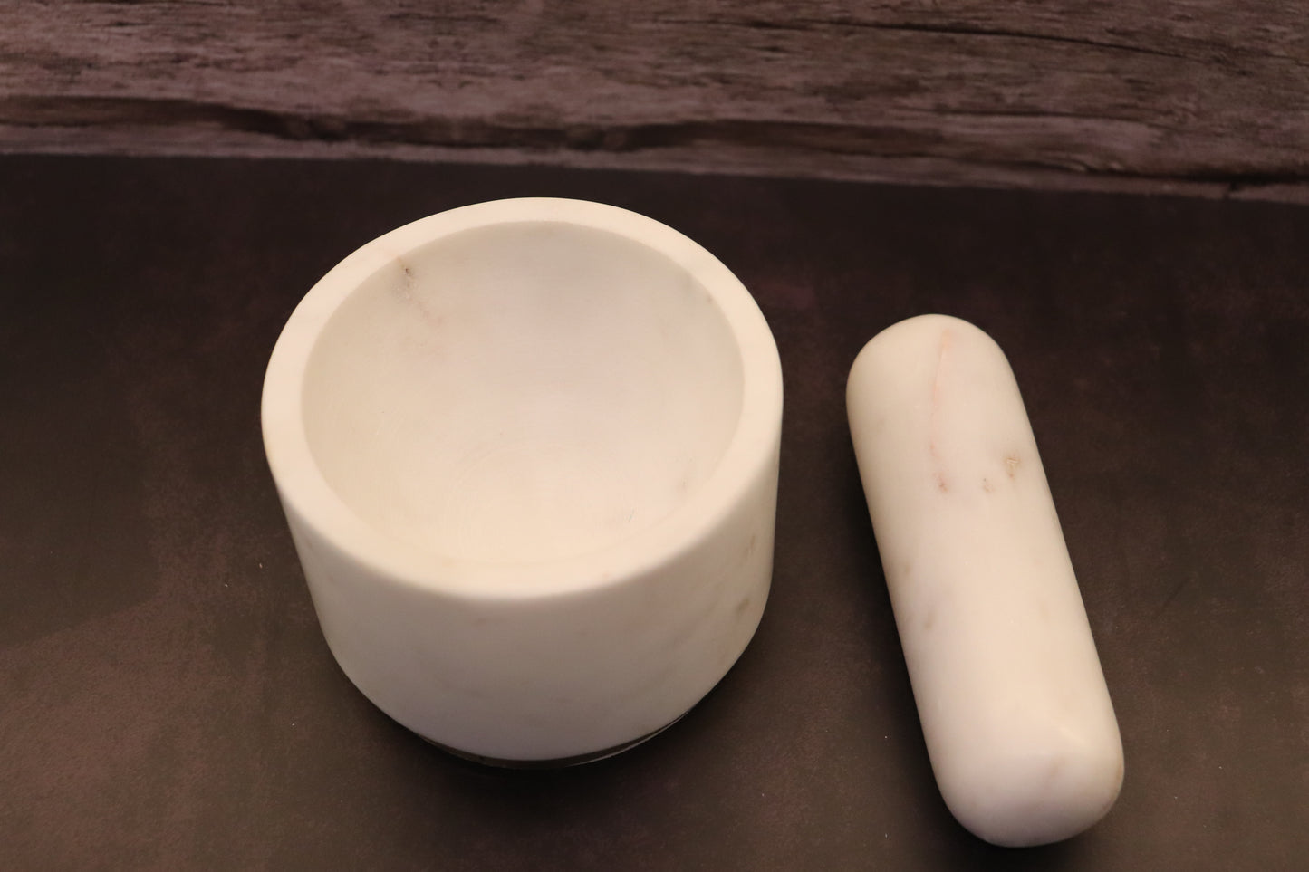 Marble Mortar and Pestle Set