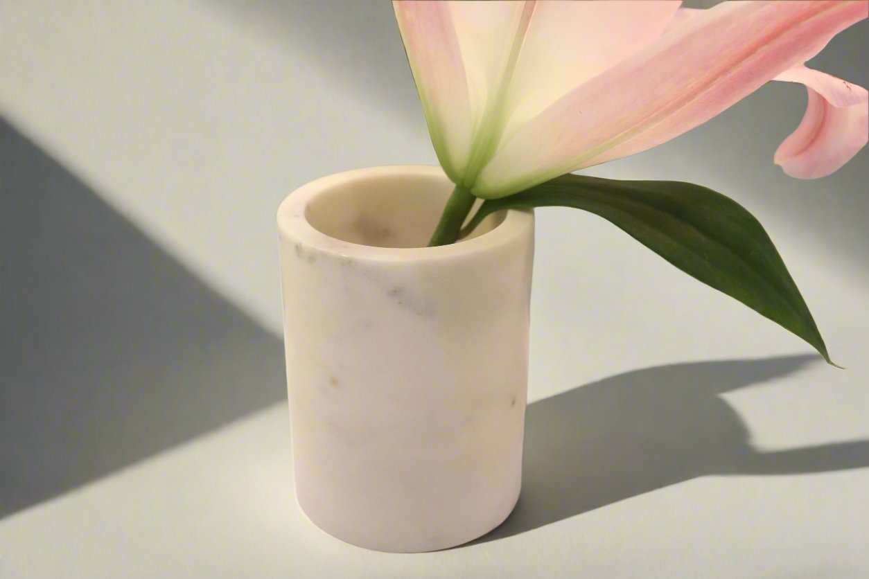 White Marble Cutlery Holder